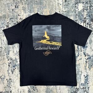 Graphic volcano tshirt